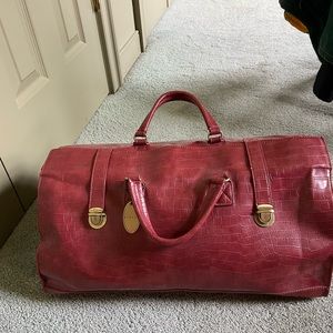 Small Red Duffle Bag